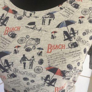Coral Bay Come with me to the Beach  Printed T Shi